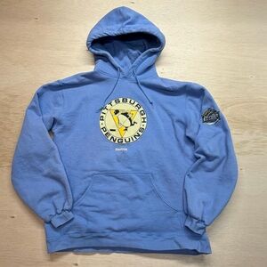 RARE REEBOK 2011 NHL WINTER CLASSIC HOODIE (HEINZ FIELD) PITTSBURGH Penguins Lg.
